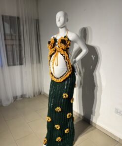 The Sunflower Mother Dress